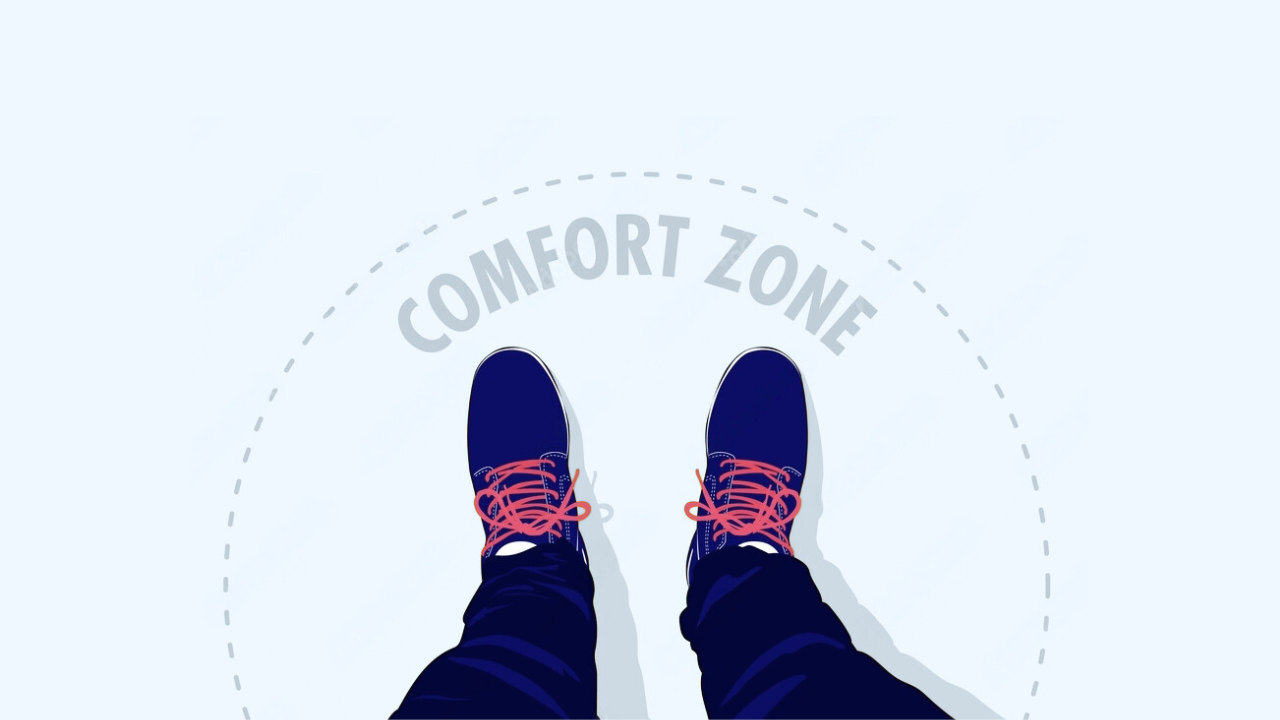 When push comes to shove, we get out of our comfort zone